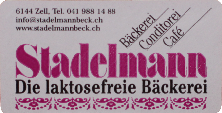 Schilder Schueepp AG etiketten stadelmann weiss magneta schwarz raflagloss permanent buchdruck